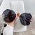 Elegant Geometric Ac Oval Frame Diamond Half Frame Women's Sunglasses