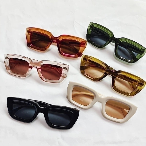 Elegant Geometric Pc Cat Eye Full Frame Women's Sunglasses