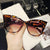 Elegant Glam Hip-Hop UV Protection Resin Women's Sunglasses