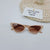 Elegant Glam Hip-Hop UV Protection Resin Women's Sunglasses