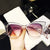 Elegant Glam Hip-Hop UV Protection Resin Women's Sunglasses