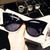 Elegant Glam Hip-Hop UV Protection Resin Women's Sunglasses