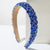 Elegant Glam Luxurious Women's Geometric Alloy Cloth Inlay Acrylic Hair Band