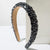 Elegant Glam Luxurious Women's Geometric Alloy Cloth Inlay Acrylic Hair Band