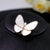 Elegant Glam Pin Geometric Alloy Plating Inlay Artificial Pearls Rhinestones Shell Women's Brooches