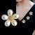 Elegant Glam Pin Geometric Alloy Plating Inlay Artificial Pearls Rhinestones Shell Women's Brooches