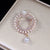 Elegant Glam Pin Geometric Alloy Plating Inlay Artificial Pearls Rhinestones Shell Women's Brooches