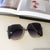 Elegant Glam Retro UV Protection Resin Women's Sunglasses