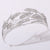 Elegant Grain Alloy Inlay Rhinestones Crown 1 Piece