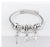 Elegant Heart Shape Butterfly Stainless Steel Asymmetrical Plating Bangle