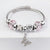 Elegant Heart Shape Butterfly Stainless Steel Asymmetrical Plating Bangle