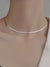 Elegant Hip-hop Solid Color Stainless Steel Steel Necklace