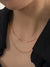 Elegant Hip-hop Solid Color Stainless Steel Steel Necklace