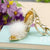 Elegant Korean Style Bag Metal Inlay Rhinestones Women's Bag Pendant Keychain