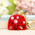 Elegant Korean Style Bag Metal Inlay Rhinestones Women's Bag Pendant Keychain