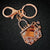 Elegant Korean Style Bag Metal Inlay Rhinestones Women's Bag Pendant Keychain