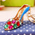 Elegant Korean Style Bag Metal Inlay Rhinestones Women's Bag Pendant Keychain