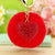 Elegant Korean Style Heart Shape Metal Women's Bag Pendant Keychain