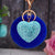 Elegant Korean Style Heart Shape Metal Women's Bag Pendant Keychain