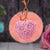 Elegant Korean Style Heart Shape Metal Women's Bag Pendant Keychain