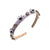 Elegant Lady Flower Alloy Cloth Inlay Rhinestones Hair Band