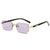 Elegant Lady Geometric Ac Square Frameless Women's Sunglasses