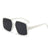 Elegant Lady Geometric Ac Square Full Frame Women's Sunglasses