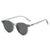 Elegant Leopard Ac Oval Frame Full Frame Women's Sunglasses