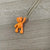 Elegant Luxurious Classic Style Animal Bear Copper 14k Gold Plated Pendant Necklace In Bulk