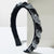 Elegant Luxurious Classic Style Women's Geometric Alloy Cloth Inlay Rhinestones Hair Band