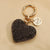 Elegant Luxurious Heart Shape Clay Zircon Unisex Bag Pendant Keychain