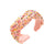 Elegant Luxurious Irregular Cloth Inlay Glass Hair Band