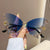 Elegant Modern Style Butterfly Pc Butterfly Frame Diamond Frameless Women's Sunglasses