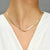 Elegant Pearl Stainless Steel Pendant Necklace