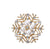 Elegant Pin Bicycle Flower Snowflake Imitation Pearl Alloy Inlay Rhinestones Women'S Brooches