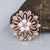 Elegant Pin Bicycle Flower Snowflake Imitation Pearl Alloy Inlay Rhinestones Women'S Brooches