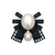 Elegant Pin Bow Knot Alloy Ribbon Plating Inlay Artificial Pearls Artificial Diamond Women's Brooches