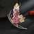 Elegant Pin Butterfly Alloy Rhinestone Unisex Brooches