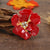 Elegant Pin Flower Alloy Enamel Artificial Gemstones Unisex Brooches