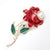 Elegant Pin Flower Alloy Enamel Women'S Brooches