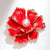 Elegant Pin Flower Alloy Enamel Women'S Brooches