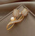 Elegant Pin Flower Alloy Inlay Rhinestones Unisex Brooches