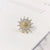 Elegant Pin Flower Alloy Plating Women'S Brooches