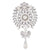 Elegant Pin Flower Alloy Plating Women's Brooches