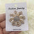 Elegant Pin Flower Butterfly Alloy Inlay Artificial Pearls Rhinestones Women'S Brooches