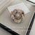 Elegant Pin Flower Imitation Pearl Plating Women's Brooches