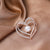 Elegant Pin Heart Shape Flower Butterfly Imitation Pearl Alloy Rhinestone Women'S Brooches