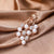 Elegant Pin Heart Shape Flower Butterfly Imitation Pearl Alloy Rhinestone Women'S Brooches