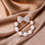 Elegant Pin Heart Shape Flower Butterfly Imitation Pearl Alloy Rhinestone Women'S Brooches