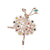 Elegant Pin Human Alloy Plating Rhinestones Women'S Brooches